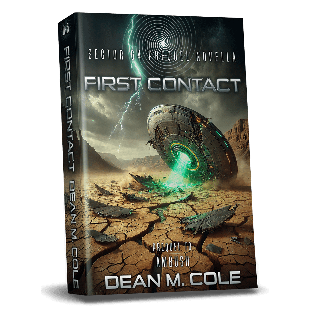 Dean M. Cole – First Contact Cover