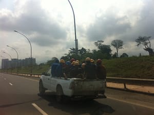 Chinese Worker Transport.