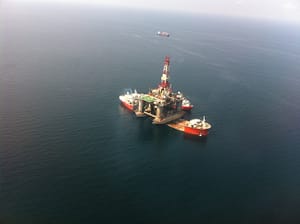 Piggy Backed Drilling Rig