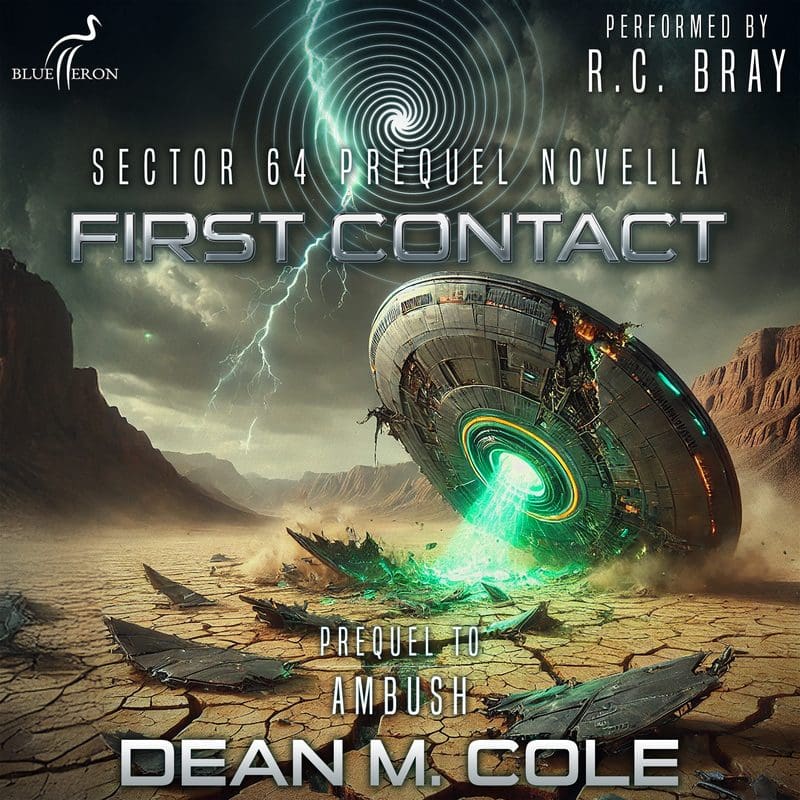 First Contact Sector 64 prequel novella audiobook cover