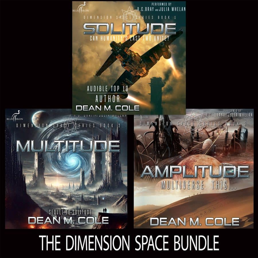 Dimension Space audiobook trilogy bundle cover